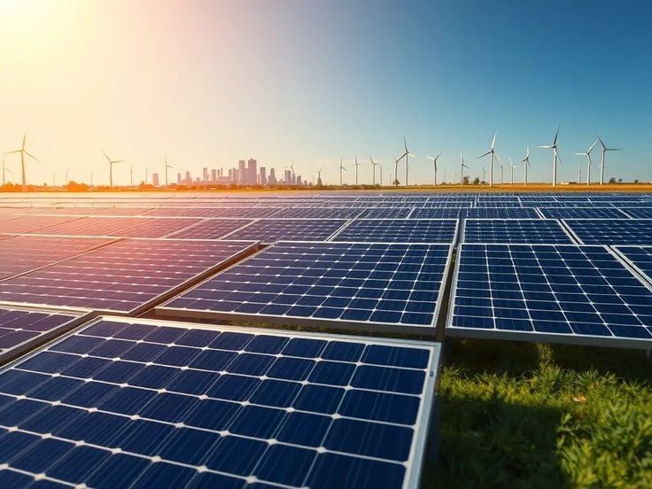 Industrial High-Capacity Solar Array