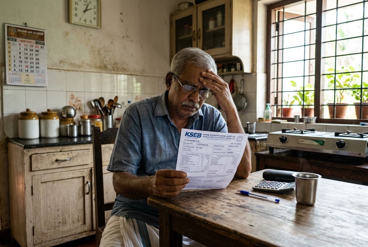 KSEB Electricity Tariff Hike History: How Solar Permanently Shields You From Rising Bills