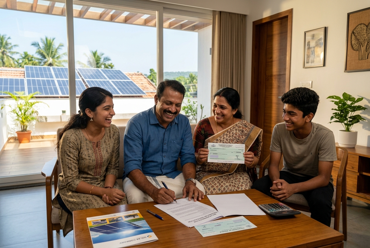 PM Surya Ghar Muft Bijli Yojana in Kerala: 2026 Subsidy Structure, KSEB Feasibility & Application Guide